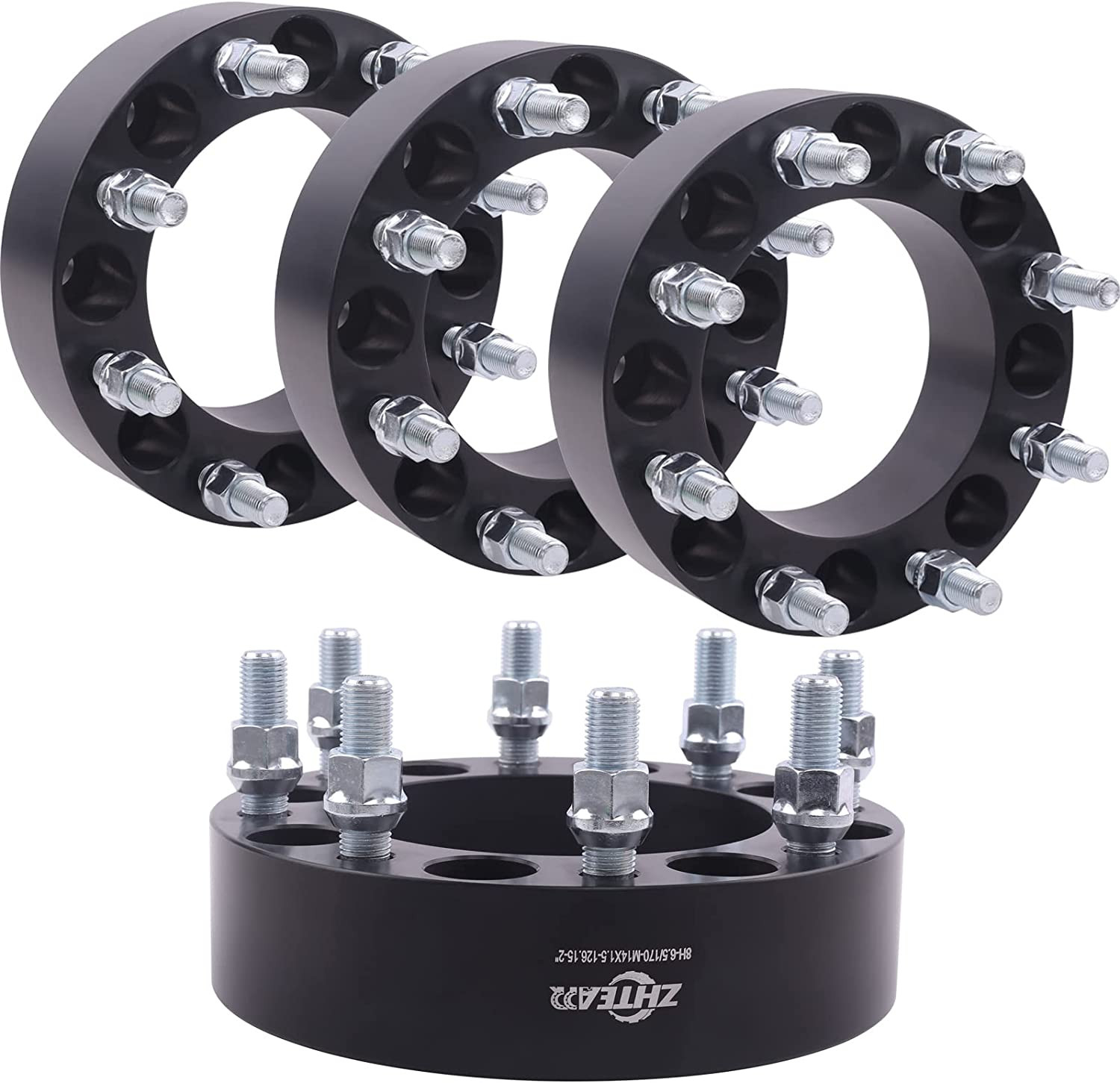 ZHTEAPR 1.5 Inch 8x170 to 8x180 Forged Wheel Adapters
