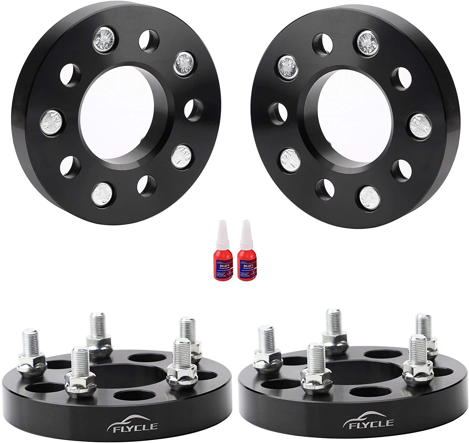 ‎FLYCLE 1 inch 5x4.5 to 5x4.75 Adapters
