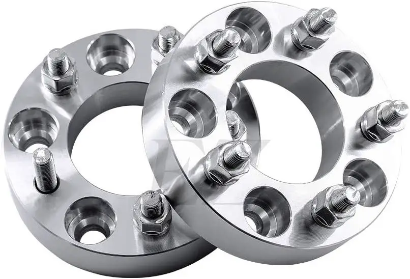 EZAccessory 2 Billet Wheel Adapters 5x4.5 to 5x150. 1" Thick