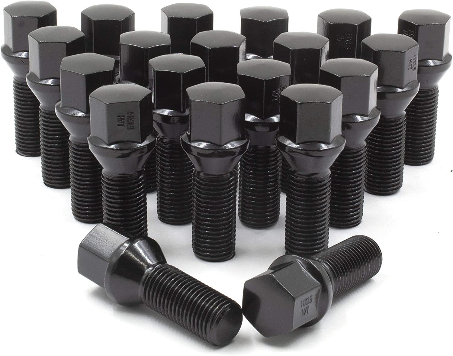 Set of 20 Wheel Lug Bolts M16x1.50 Conical Acorn Seat Thread 30mm
