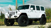 White Trucks With Black Rims